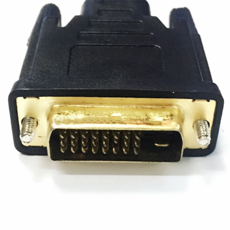 Larryjoe Горячая Full HD 1080P DVI-D 24+ 1 в VGA преобразователь ТВЧ-сигналов монитор кабель для ПК дисплей карты высокого качества