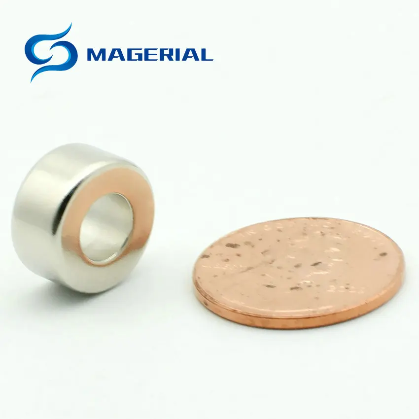 Диаметрально NdFeB магнитное кольцо Диаметр 12,7x6,35x6,35 мм 1/"* 1/4* 1/4" трубка намагниченные неодимовые постоянные магниты