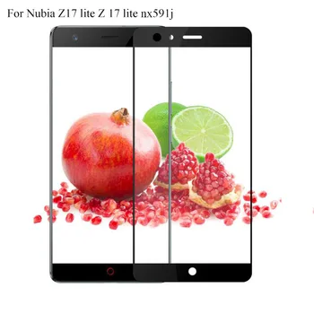Ultra Thin screen protector Tempered Glass For ZTE Nubia Z17 lite Z 17 lite nx591j full