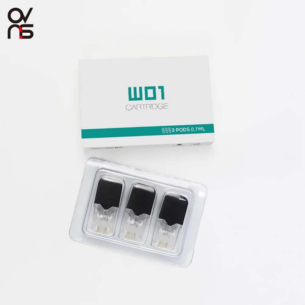 3 шт./упак. ОВНС W01 Pod 0 7 мл Ёмкость для Vape ручка испаритель Замена картридж 1 8 ohm