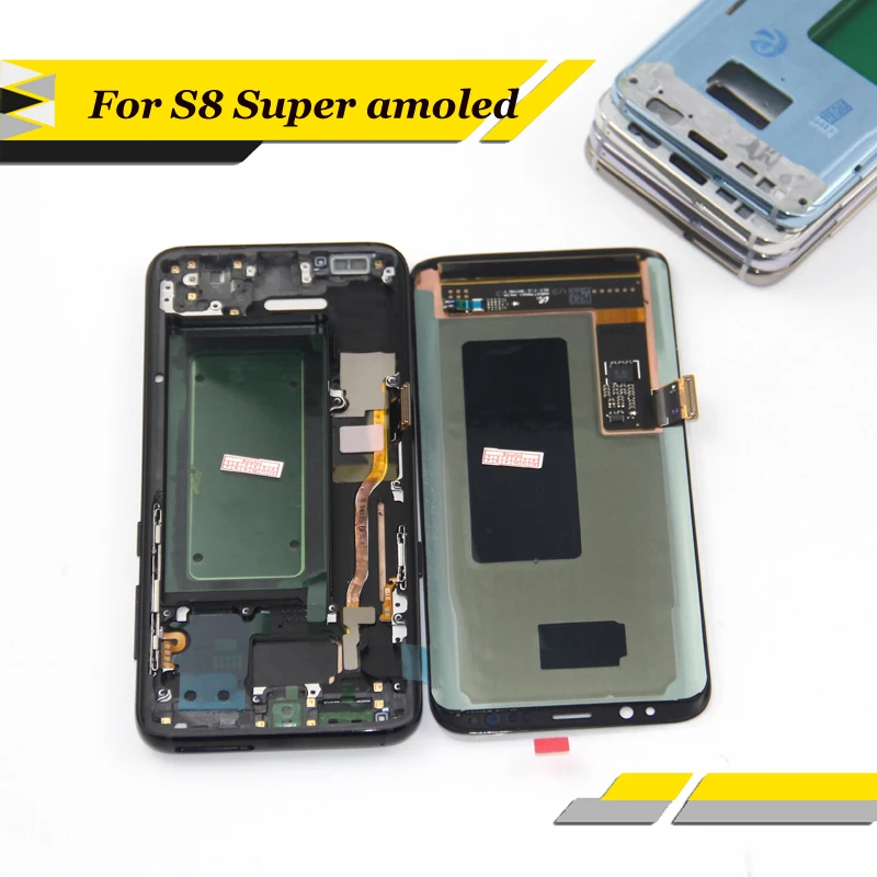 ЖК-дисплей для Samsung S8 G950 G950U G950F Plus G955 G955F дисплей с сенсорным экраном и
