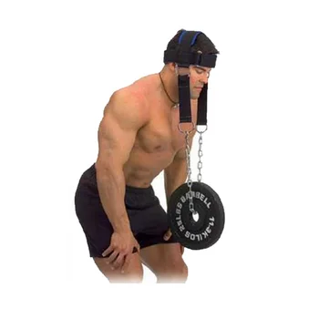 

Adjustable Head and Neck Trainers Weight Bearing Cap The Shoulder Gym Muscle Weight Training Can bring Weight Plate with Chain