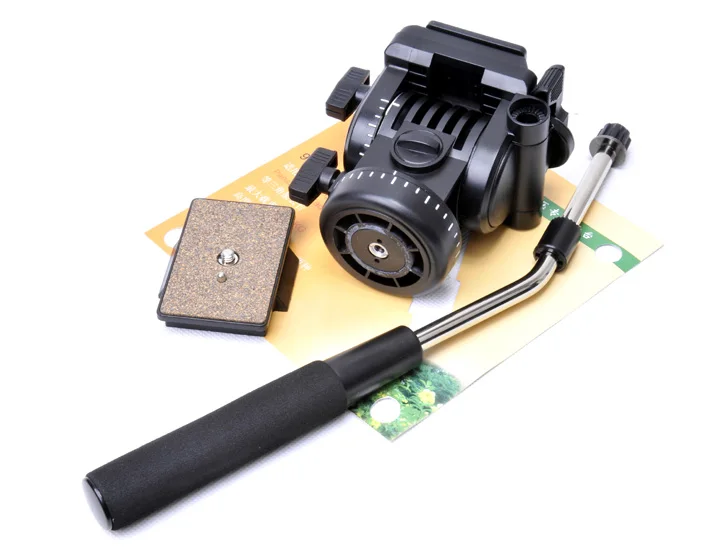 Pro YT-950 Tripod Action Fluid Drag Head Video Camera For DSLR Shooting Filming