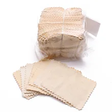 1000 шт. овчины ткань ножницы для очистки ткани кожи Протрите инструмент чистой ножницы материя для протирания ножницы 6501