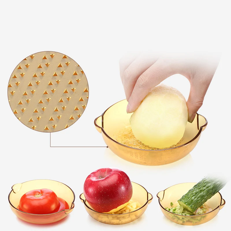 Baby Fruit Grind Bowl Toddler BPA Free Handmade Feeding Food Mill Infant Supplement Manual Processor Container Spoon Tool MY0018 (6)