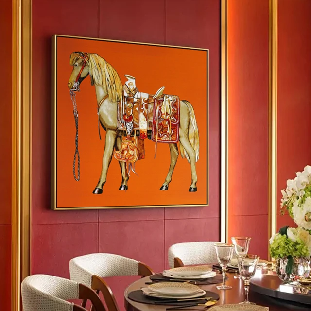 Hermes Horse Art 