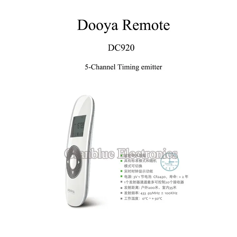 Original Dooya Remote Controller Dc2760 Dc2700 Dc1602 Dc1663 Dc920 For