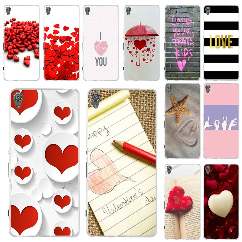 

Soft TPU Mobile Phone Cases for Sony Xperia M5 E3 E5 M2 M4 T3 X XA XZ Premium Z Z1 Z2 Z3 Z4 Z5 Compact Bags Pink Love Book Read