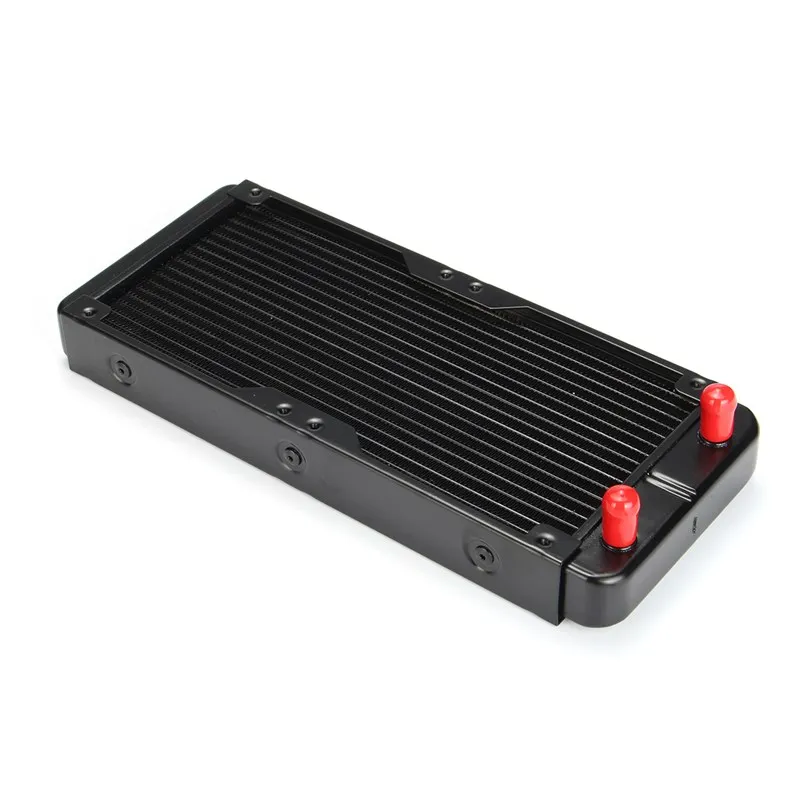 DIY PC مياه التبريد عدة مع 240 مللي متر المياه صف + وحدة المعالجة المركزية نظام مياه التبريد عدة أجهزة الكمبيوتر المبرد مضخة خزان الحرارة بالوعة