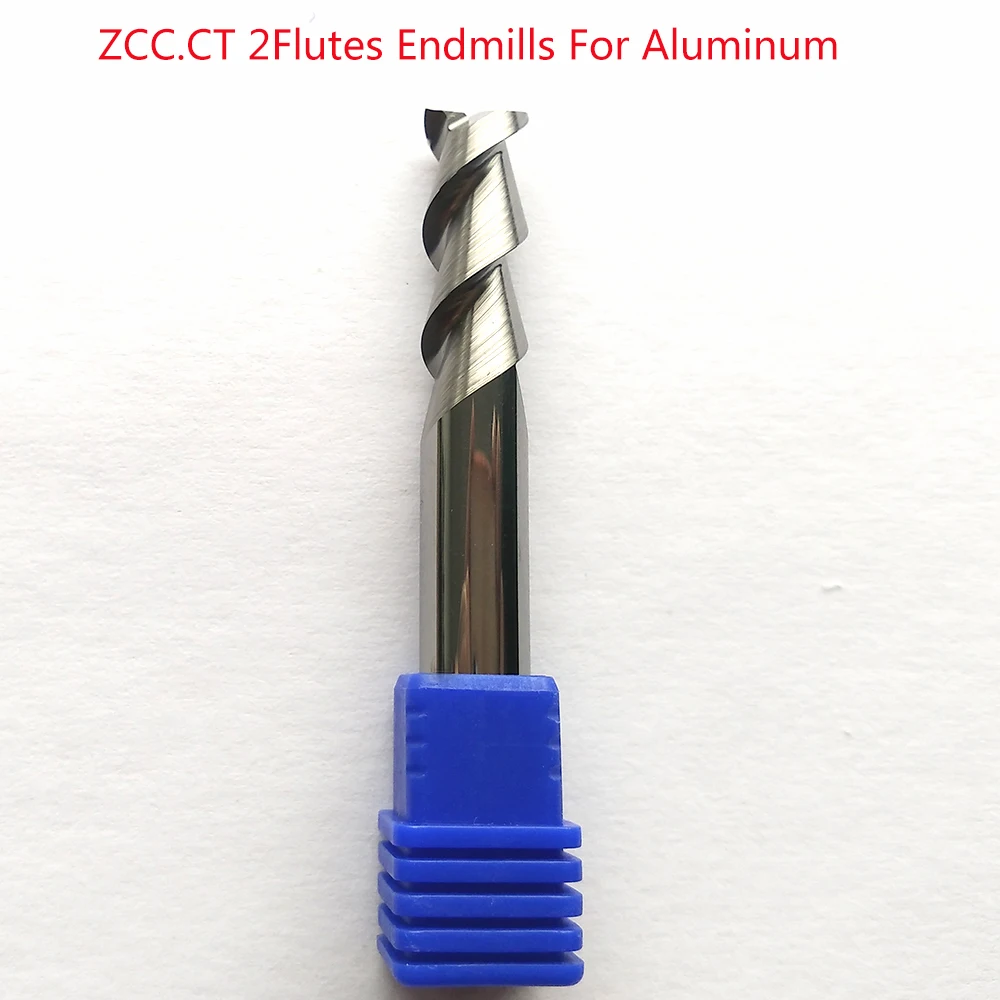 1mm 2mm 3mm 4mm 5mm 6mm 8mm 10mm ZCC.CT 2Flutes or 3 Flutes Carbide End Mill For Aluminum CNC Milling Router Bits | Инструменты