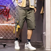 Мужские шорты спортивные хип-хоп Уличная летняя Военная хлопковая мужские бермуды m-xxxl мужские дизайнерские шорты Карго