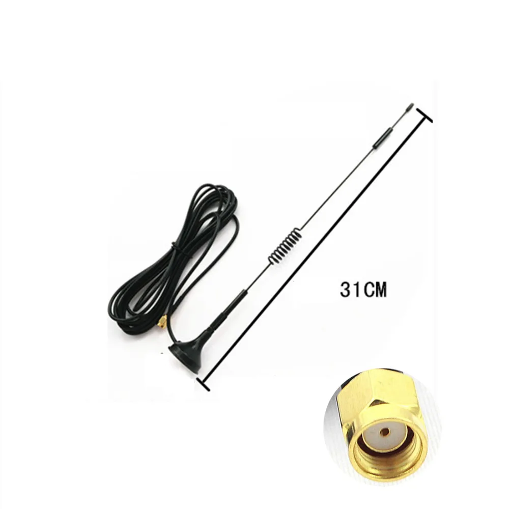 

433Mhz Wireless Module Antenna RP SMA Male Connector 10dbi High Gain with Magnetic Base Aerial 3M Cable 10dbi 433MHz Antenna
