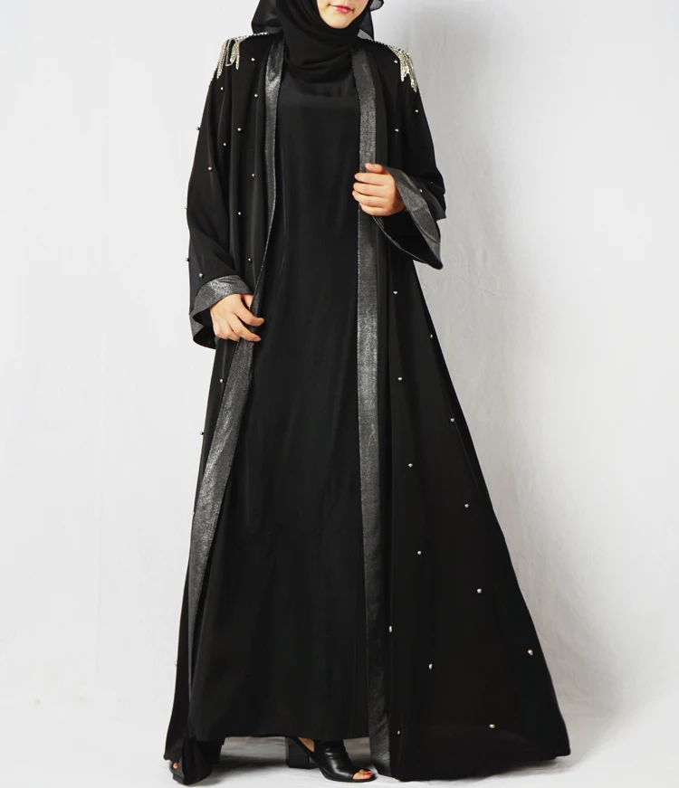 Модное мусульманское платье Abaya в Дубае мусульманская одежда для женщин Jilbab Djellaba