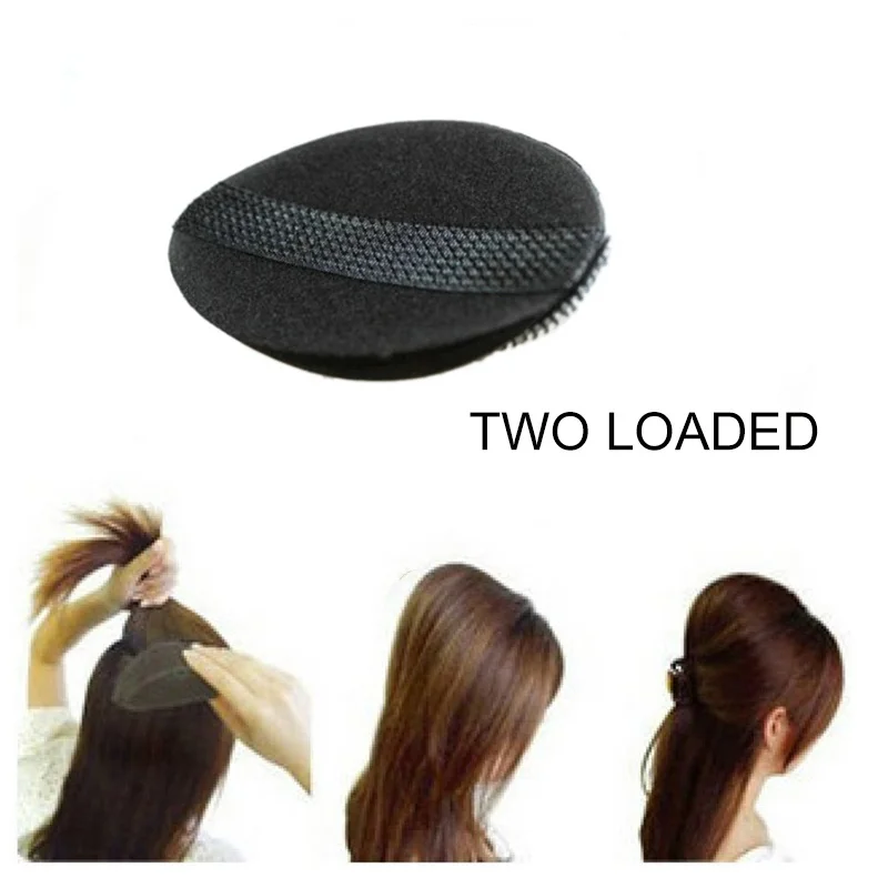 

2pcs DIY Hair Styling Magic Updo Tuck Fluffy Sponge Princess Head Maker Fashion Hair Styling Tools