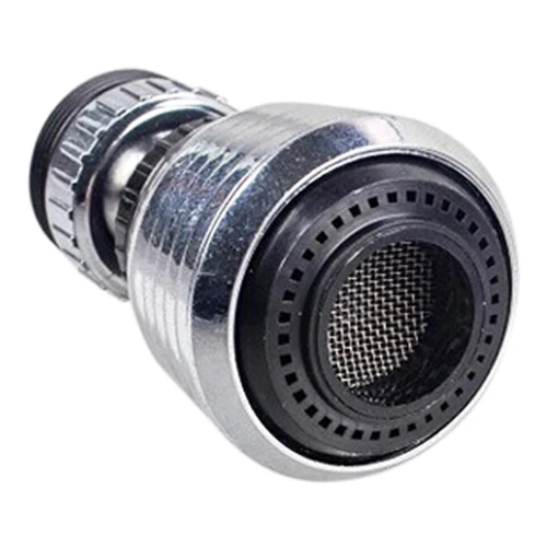 360 Rotate Swivel Faucet Nozzle Silver and black