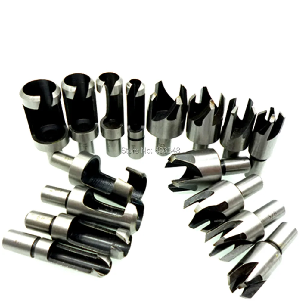 Sae Metric Wood Plug Cutter Cutting Drill Bits Dowel Maker Plug Hole Cutter