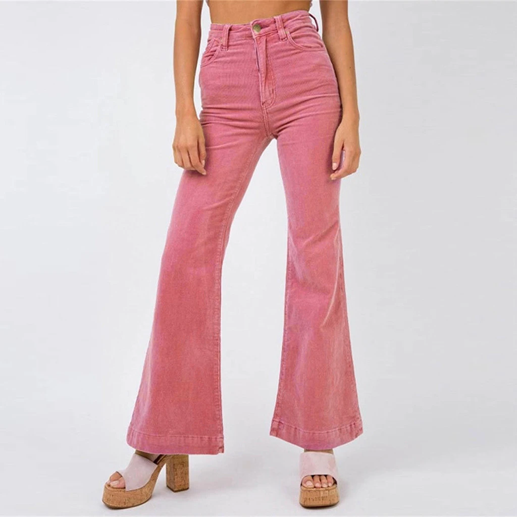 Bright pink corduroy pants Clearance
