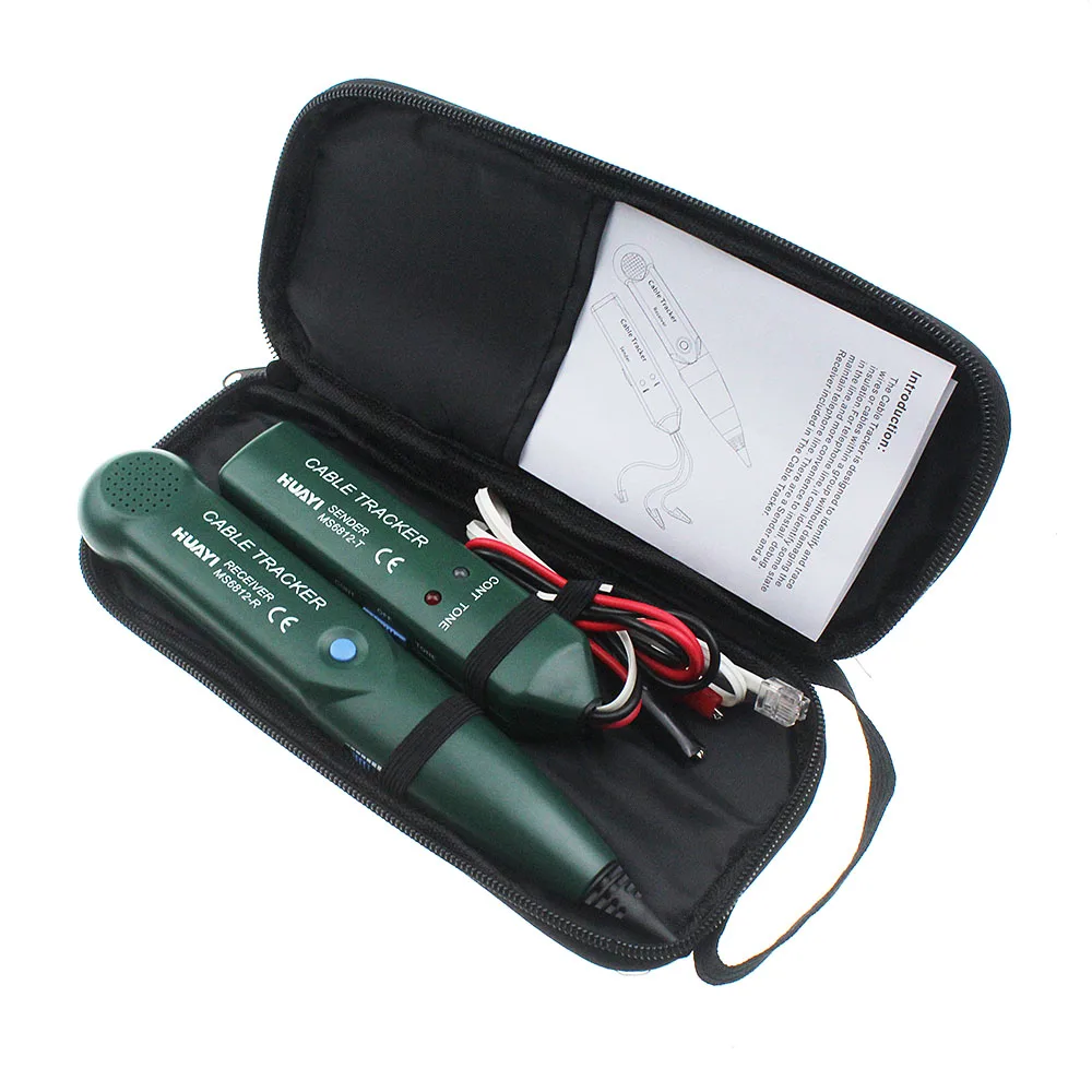 Сети Ethernet кабельный тестер для RJ11 RJ45 Cat5 Cat6 Телефонный Провод Tracker Tracer тонер локальной сети Ethernet - изображение