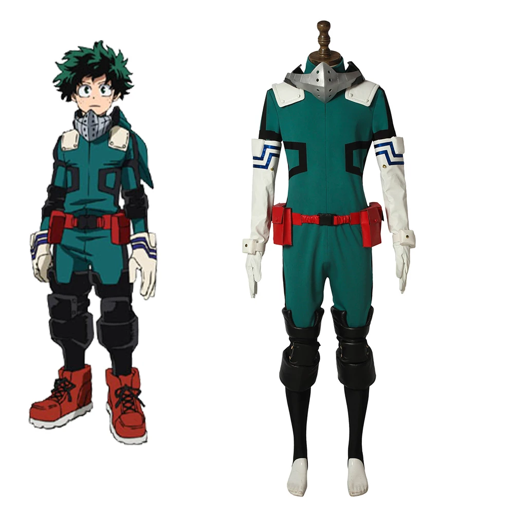 Косплей diy аниме Моя геройская Академия 3 Костюм Boku no Hero Akademia Izuku Midoriya косплей