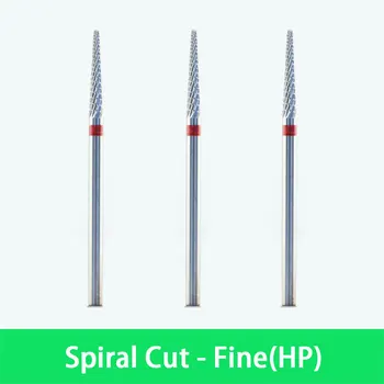 

Tungsten Carbide Burs 3PCS Spiral Cut Fine Grit for Dental Lab 80901407