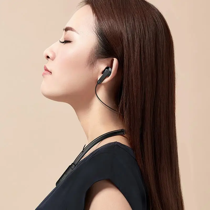 Baseus Neckband Bluetooth Earphone with Mic Wireless Headphone Stereo Auriculares Bluetooth Headset Fone De Ouvido kulakl k