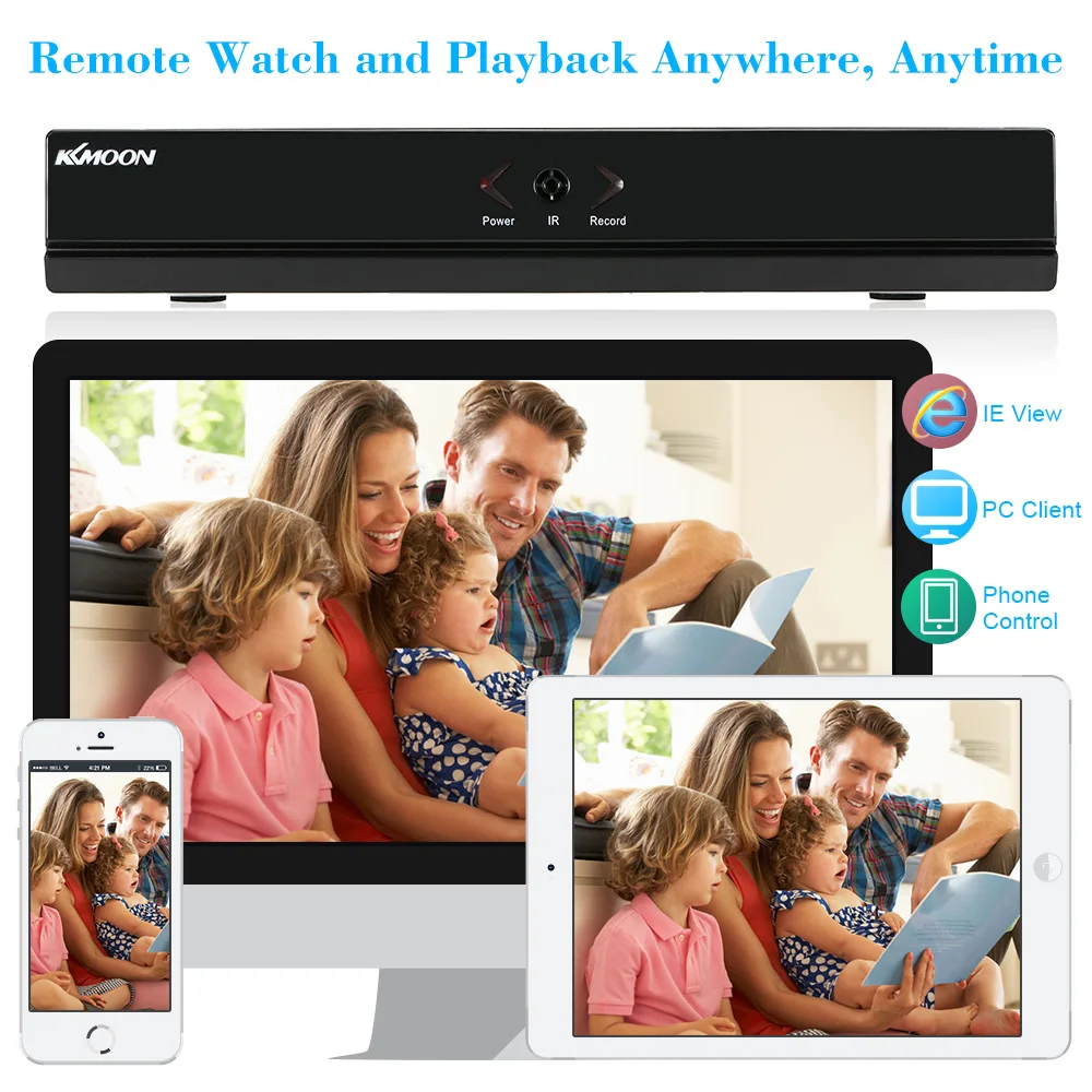 KKmoon 16 каналов 960H D1 CCTV DVR рекордер H.264 HDMI домашняя система безопасности в режиме реального времени DVR автономный цифровой видеорегистратор