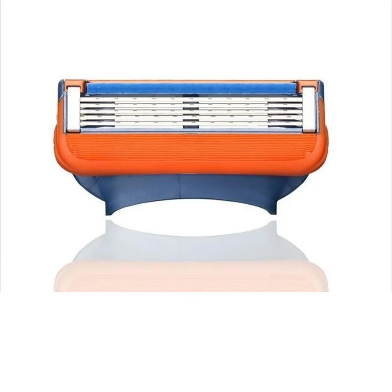 1 حامل + N شفرة حلاقة متوافق مع Gillettee Fusione الحلاقة ماكينة حلاقة للرجال شفرات حلاقة 5-طبقة شفرات حلاقة للرجال الحلاقة