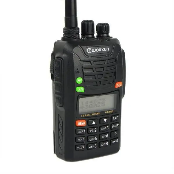 Wouxun KG-UV6D двухдиапазонный VHF/UHF Профессиональный FM двухсторонний радиосигнал/лампа/SOS ham CB радио, Wouxun KG UV6D рация