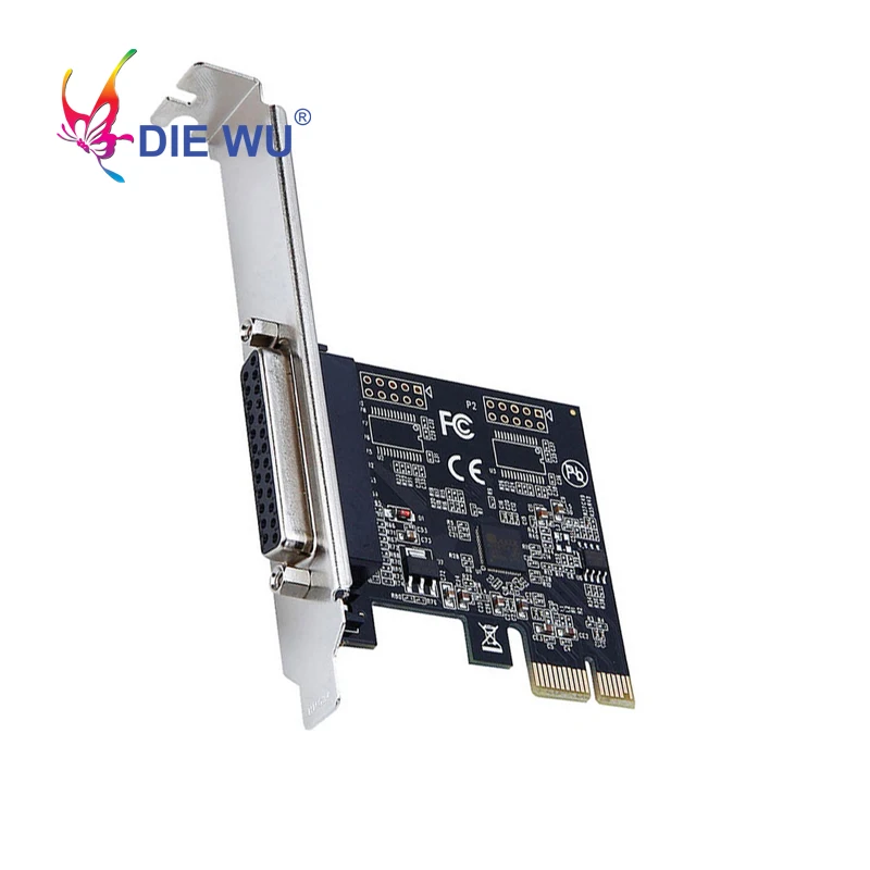 1X PCI Express E к параллельному порту DB25 принтер LPT адаптер карты ASIX чип AX99100 TXB072|Платы