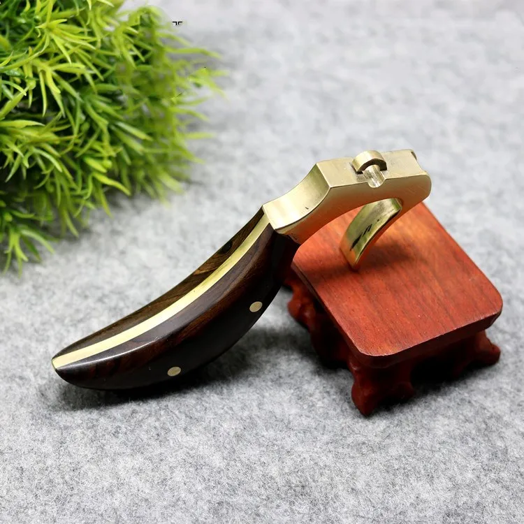 

High heels slingshot High quality T3 brass Solid wood Slingshot pocket shot outdoor target hunting catapult with slingshot