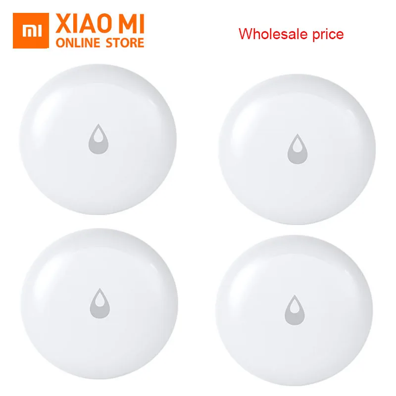 

Wholesale Xiaomi Mijia Aqara IP67 Water Immersing Sensor Flood Water Leak Detector for Home Remote Alarm Security Soaking Sensor