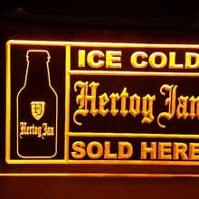 HERTOG Ян ледяной холодный продается здесь украшение дома Настенный декор пиво NR Бар Паб Клуб светодиодный неоновый светильник знак