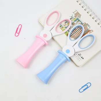 

1pcs Children Cartoon Round Head Safety Scissors Students Scissors Scrapbooking Paper Scissor School Supplies Stationery