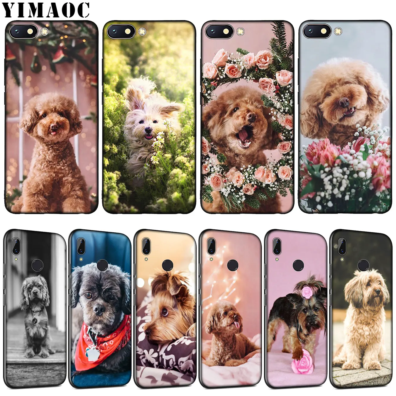 Мягкий силиконовый чехол YIMAOC с изображением пуделя собаки для Xiaomi Redmi K30 K20 8A 7A 6A 5A