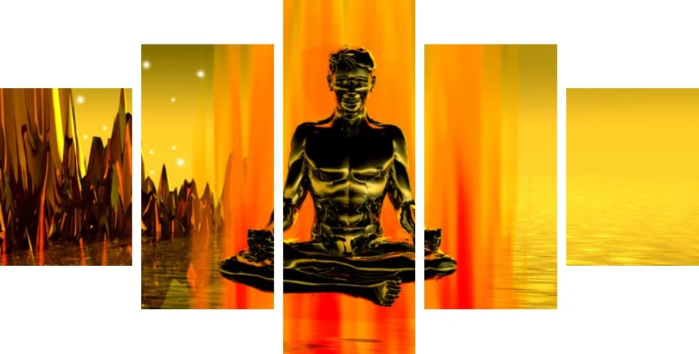 Glow In The Dark New Product Universe Star Arts Home Decor Buddha Painting Calligraphy Paintings For Living Room Wall | Дом и сад
