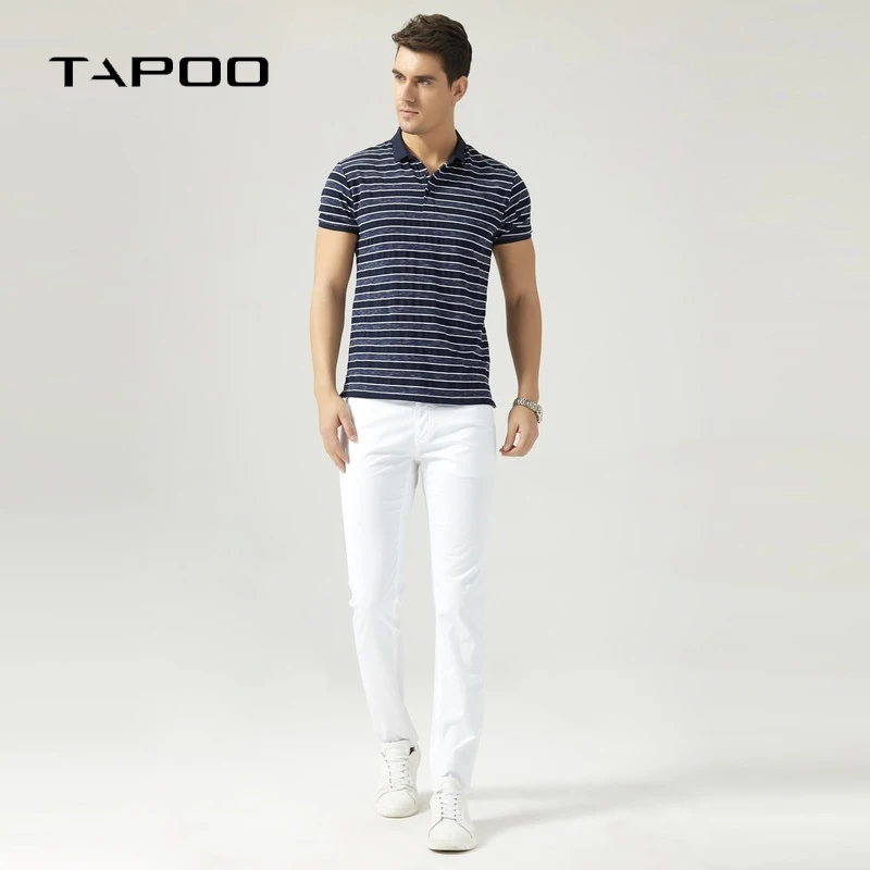 smart casual white pants