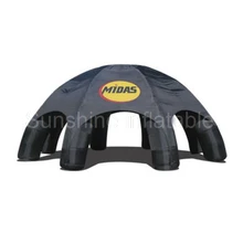 8 м дешевая выставка паук надувная Рекламная палатка надувная купольная палатка для мероприятий