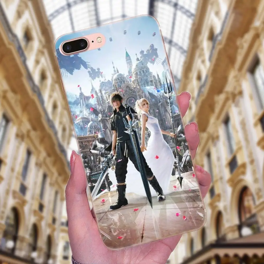 Финальная фантазия Xv Ffxv привлекательный для Sony Xperia Z Z1 Z2 Z3 Z4 Z5 compact Mini M2 M4 M5 T3 E3 E5 XA XA1