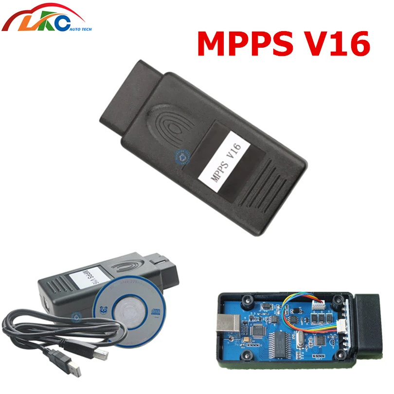 

20pcs/lot DHL Free shipping Multi-Language MPPS V16 ECU Programmer chip tuning For EDC15 EDC16 EDC17 ECU OBD OBDII Flasher