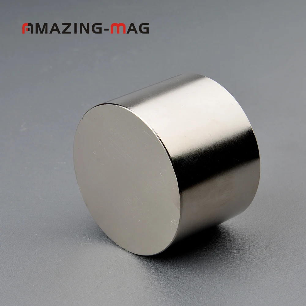 US $126.62 1PC Super Powerful Neodymium Round Magnet D7050mm Strong PullForce Disc Magnet N38 Rare Earth NdFeB Lab DIY Science Testing