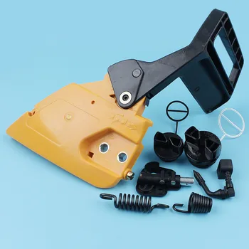

Chain Brake Handle Side Clutch Cover Oil Pump AV Spring Fuel Oil Cap Kit For Partner 350 351 Chainsaw Isolator Shock Mount