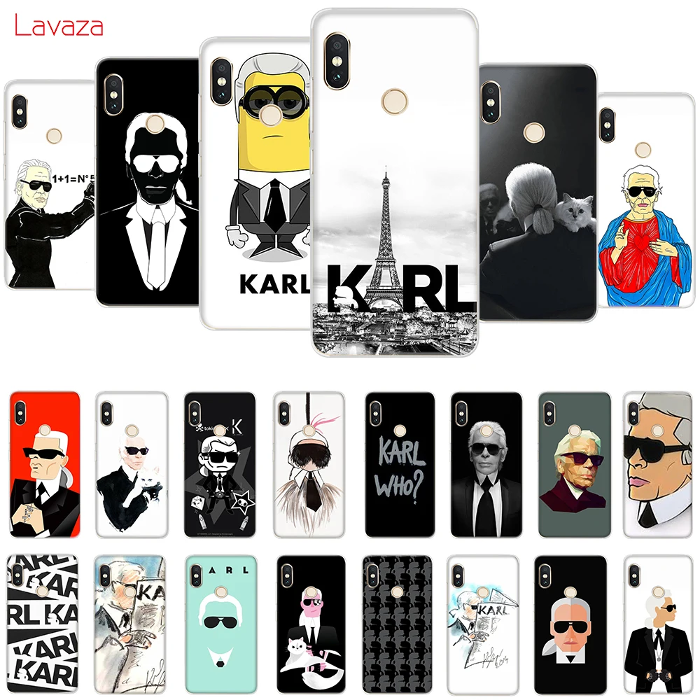 

Lavaza Karl Lagerfeld Hard Case for Huawei Mate 10 20 P9 P10 P20 Lite Pro P smart for Honor 8X 10 Lite Cover