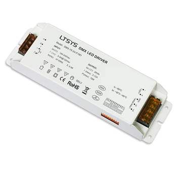 

New LED DMX Dimming Driver DMX-75-24-F1M1;75W DMX512/RDM LED driver;AC100-240V input;max 24V/3.12A/75W output DMX Led Driver