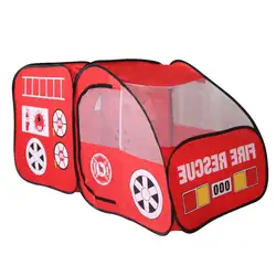Дети Крытый Открытый палатка игра для сада подарок для дома-пожарная машина