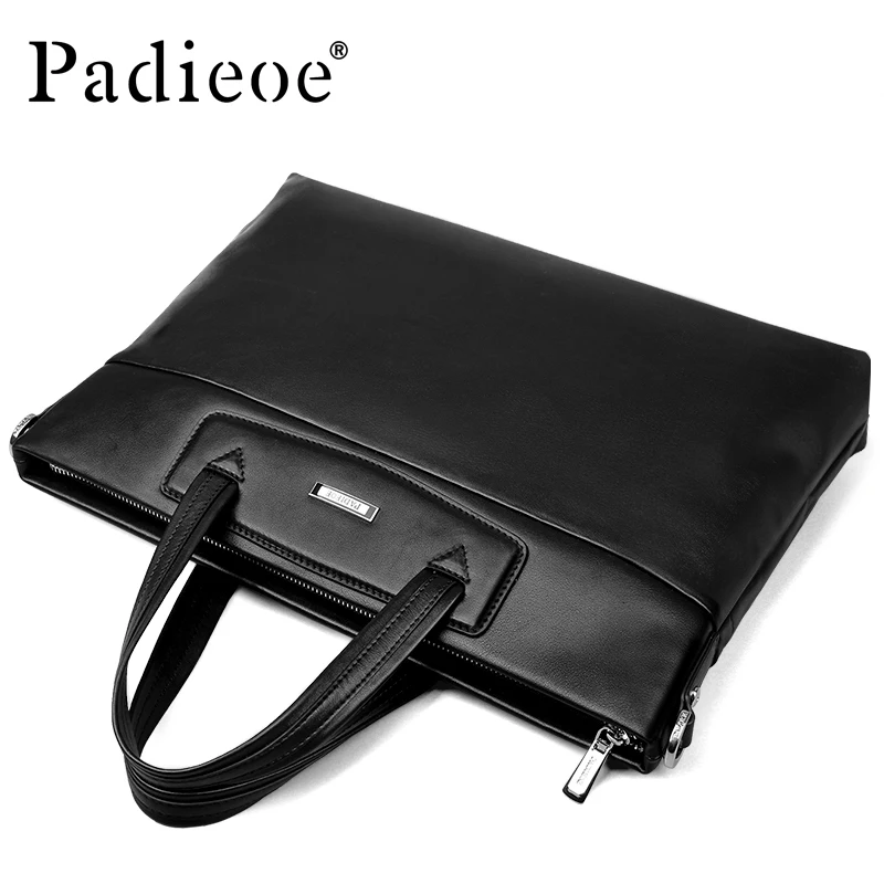 Роскошный брендовый мужской портфель Padieoe модная деловая сумка для ноутбука