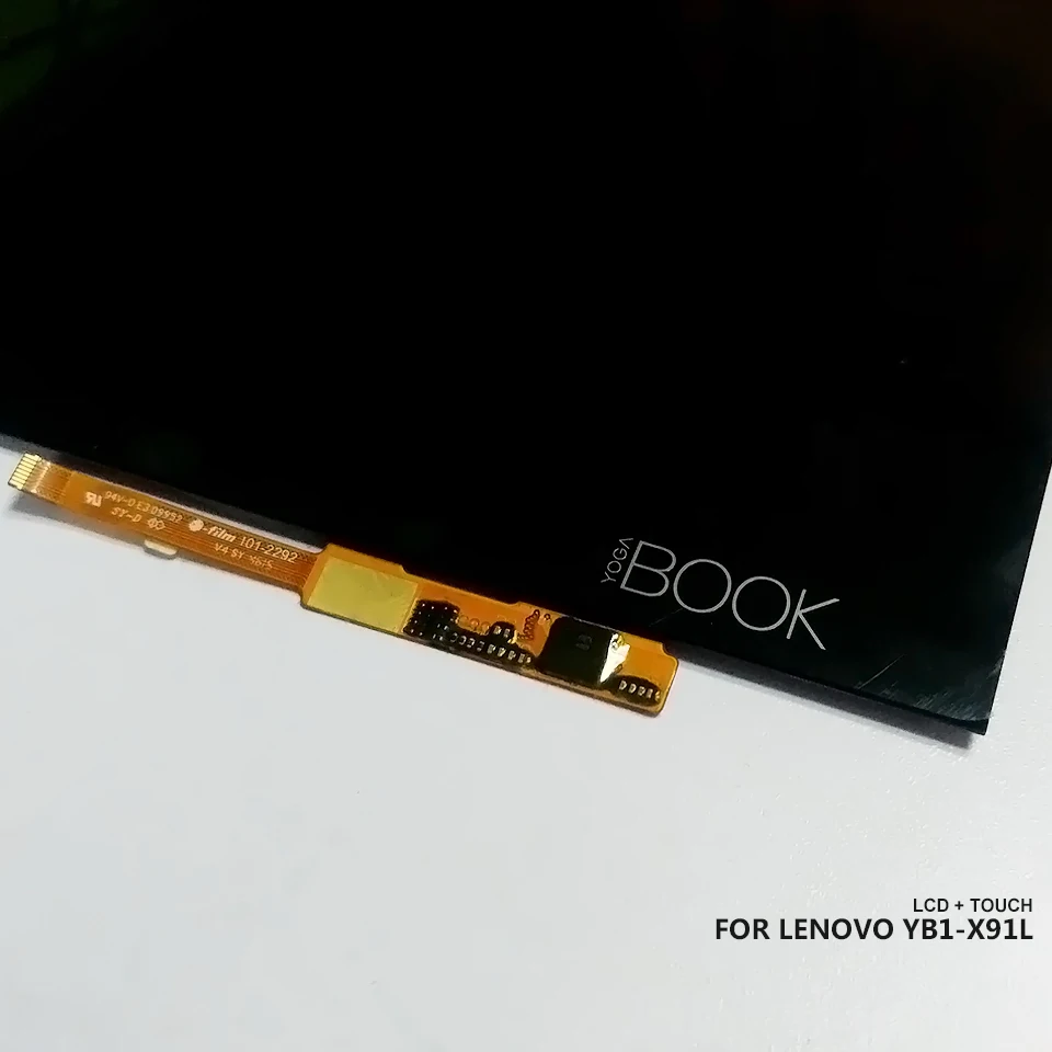 Для lenovo Yoga Book YB1-X91F YB1-X91L ЖК-дисплей дигитайзер сенсорный экран стеклянная панель в сборе для YogaBook lcd