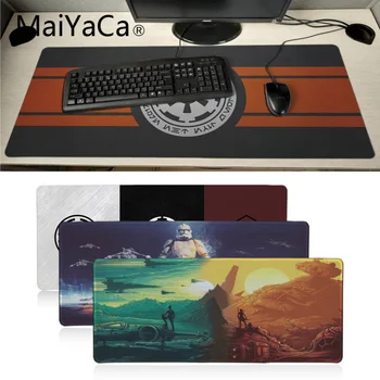 

Maiyaca star wars Rubber Mouse Durable Desktop Mousepad Large Lockedge alfombrilla gaming Mouse pad gamer PC Computer mat