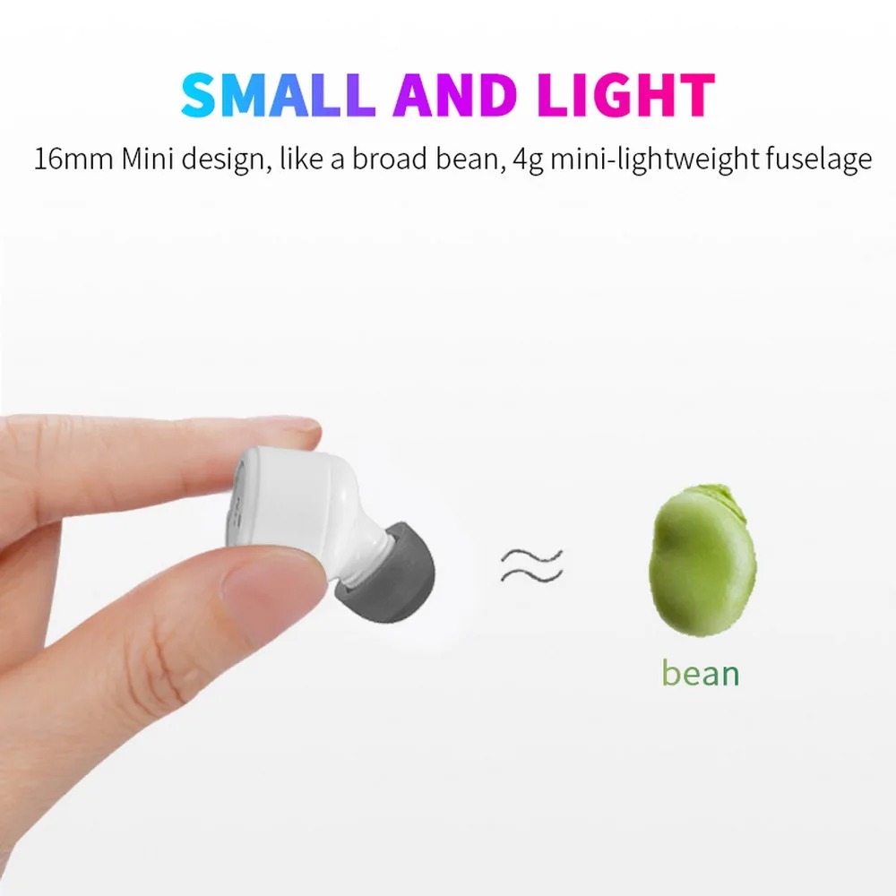 M1 мини True стерео Беспроводной Bluetooth 5,0 наушники для iPhone samsung Android LG ONEPLUS