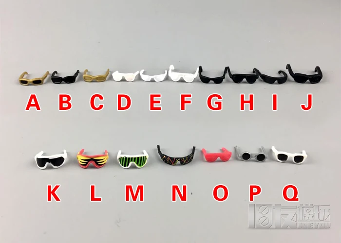 High Quality Classic Toy Super Movable Wrestler occupation wrestling Fighter action figure glasses Toys Doll accessories