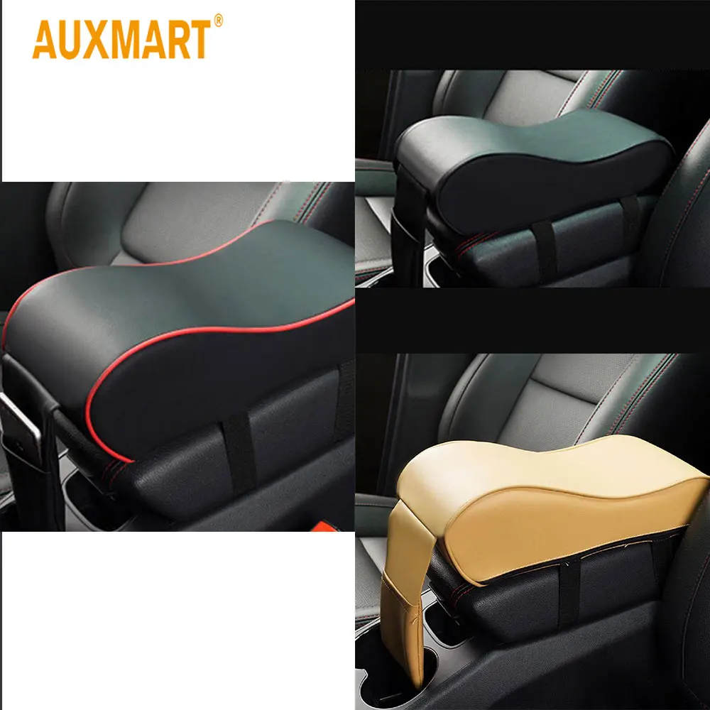 

Auxmart Car Armrest Pad Universal Auto Armrests Car Center Console Arm Rest Seat Box Pad Vehicle Protective Car Styling Support